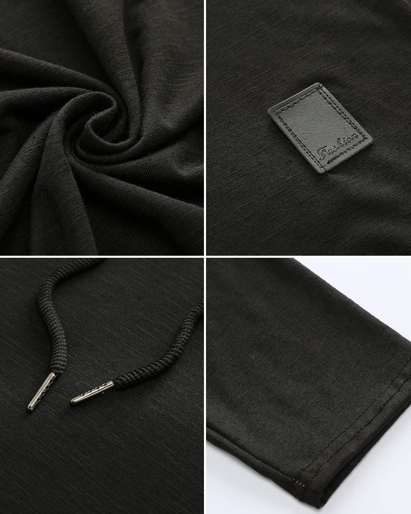 Lekka i Oddychająca Bluza z Kapturem dla Mężczyzn - Styl i Komfort