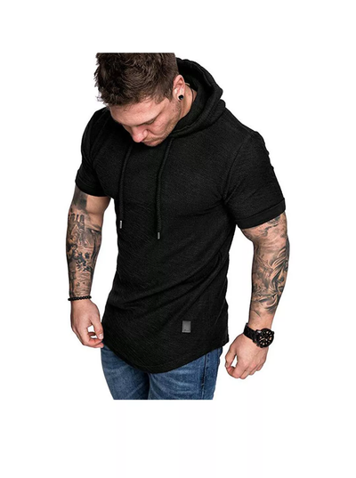 Lekka i Oddychająca Bluza z Kapturem dla Mężczyzn - Styl i Komfort
