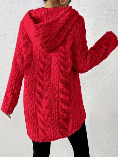 Casual Hoodie Męski - Ciepła i Wygodna Bluza z Kapturem na Zimę