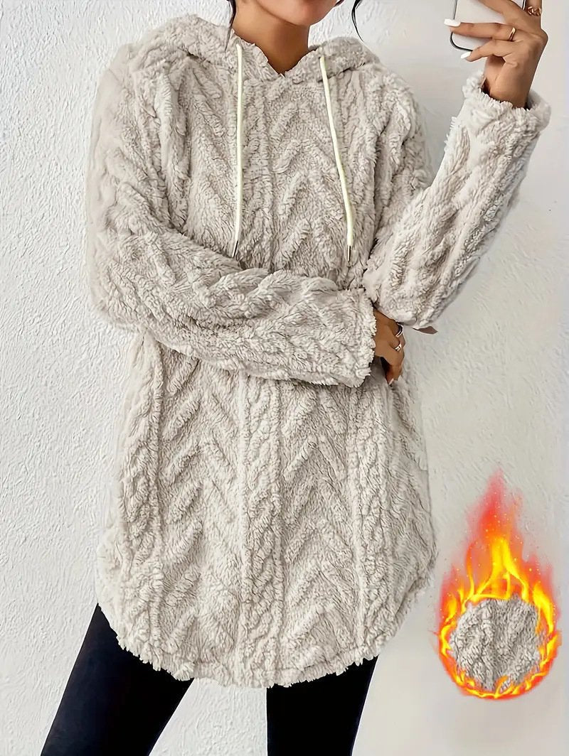 Casual Hoodie Męski - Ciepła i Wygodna Bluza z Kapturem na Zimę