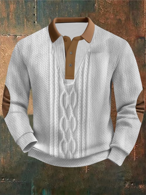 Nowoczesny sweter w stylu retro