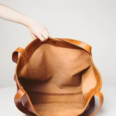 Elegancka retro torba skórzana
