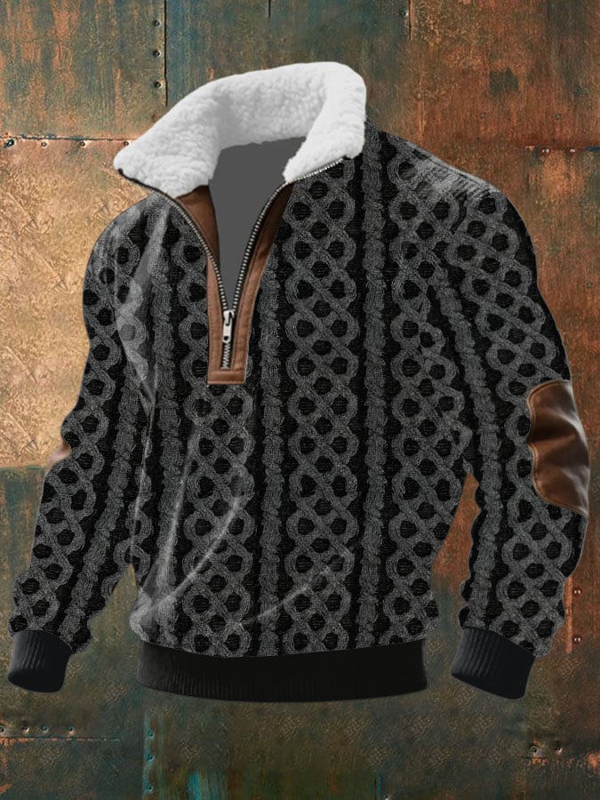 Lekki sweter z miękkiego terylenu