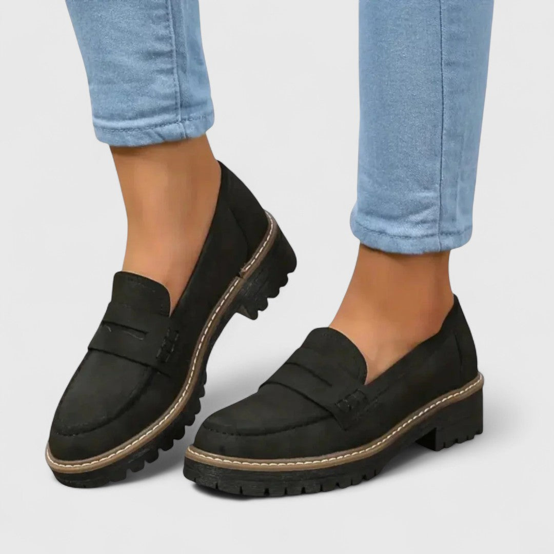 Stylowe ortopedyczne mokasyny buty