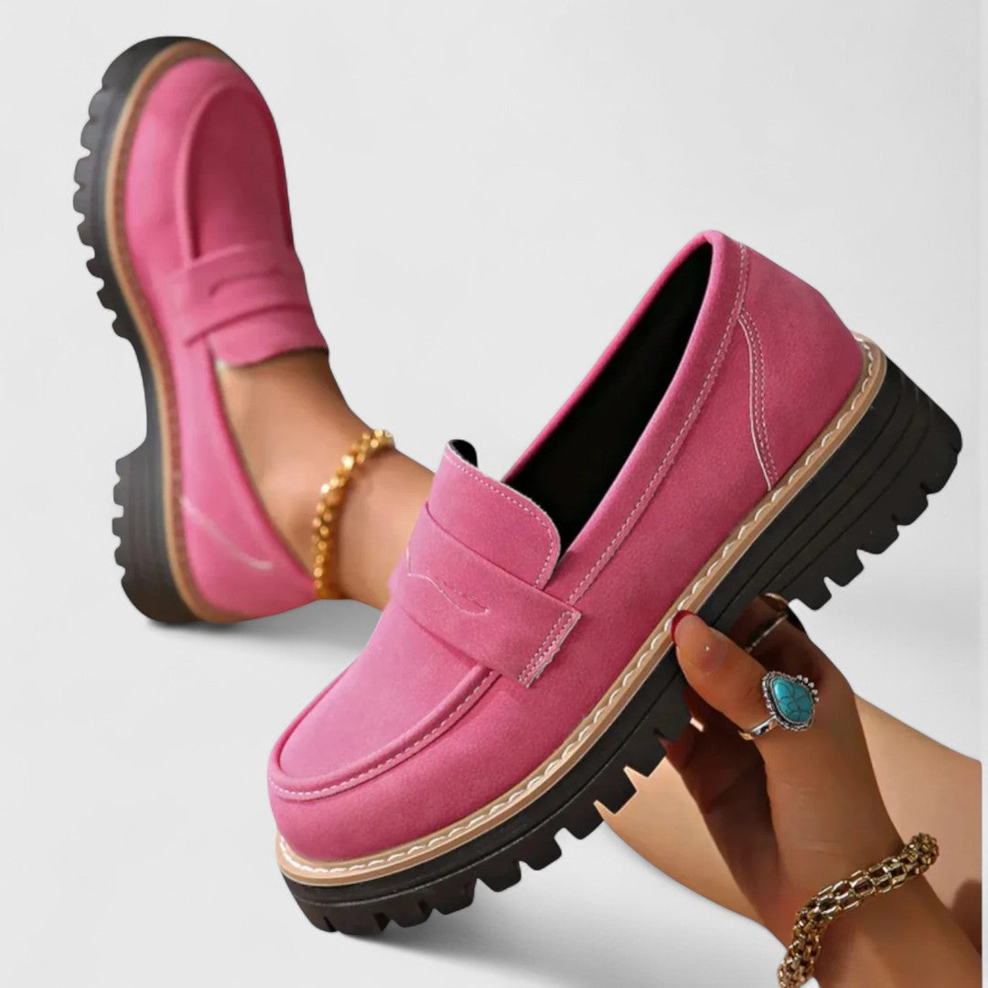 Stylowe ortopedyczne mokasyny buty