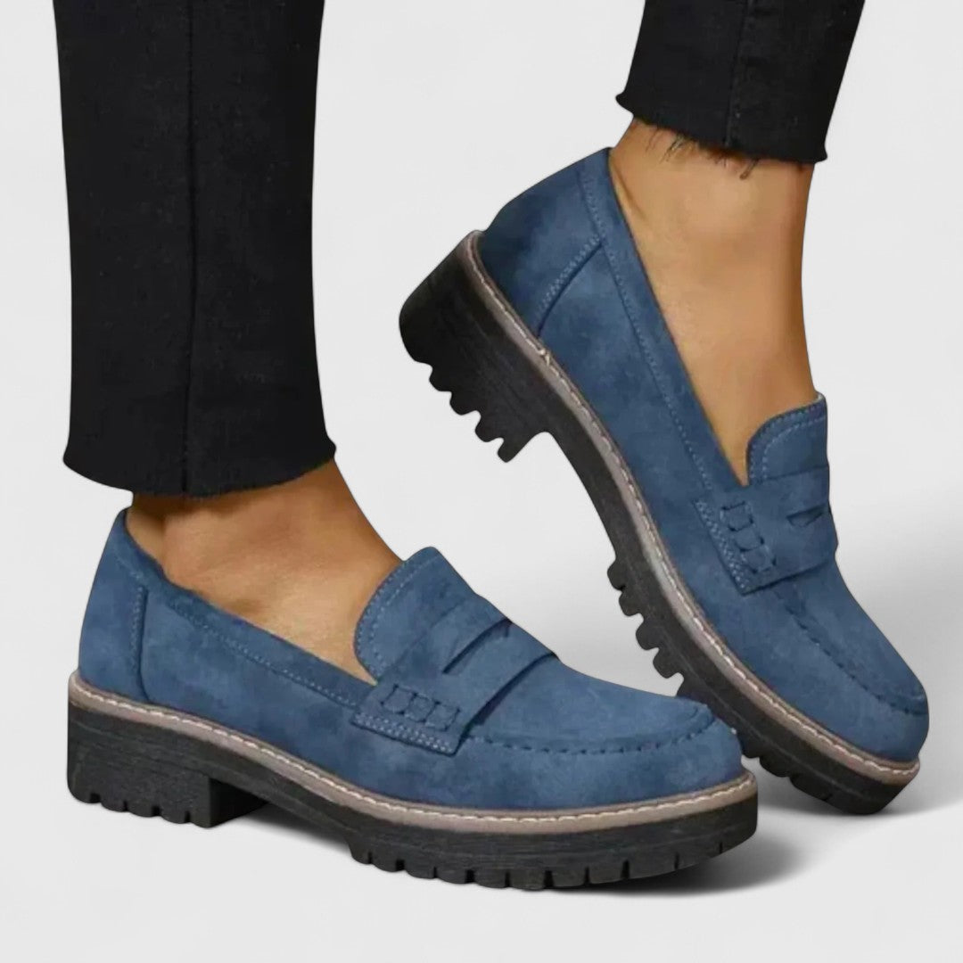 Stylowe ortopedyczne mokasyny buty
