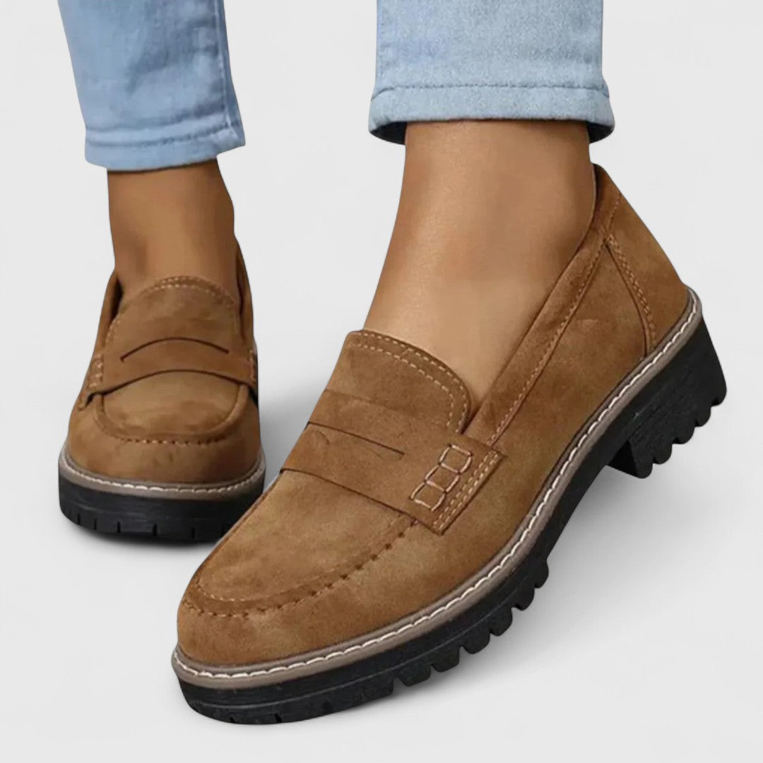 Stylowe ortopedyczne mokasyny buty