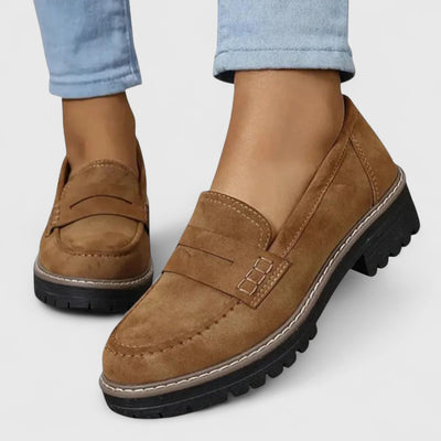 Stylowe ortopedyczne mokasyny buty