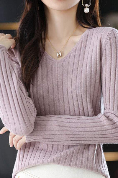Kurtka termiczna damska z dekoltem w serek – Top z elastycznego materiału - Moda zimowa chic